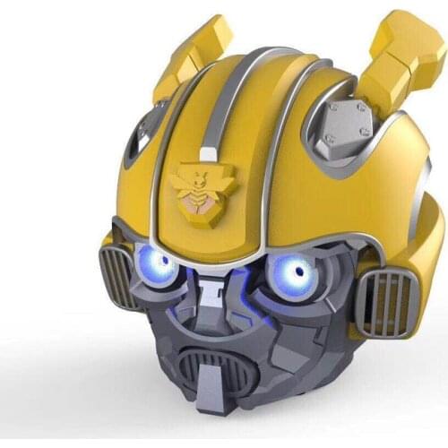 Bumblebee bluetooth speaker mini wireless subwoofer stereo LED flashing light BT speaker for Mp3 TF