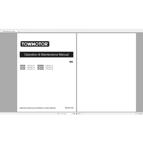 CAT Forklift 31.8GB Full Collection New Updated 06.2021 Manuals PDF DVD [MCFA]