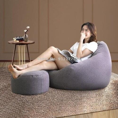 Lazy Sofa Tatami Single Small Apartment Bean Bag Net Red Creative Balcony Leisure Lazy Chair