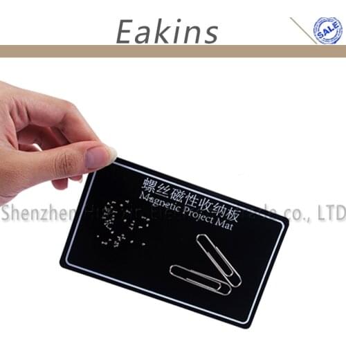 MINI Magnctic Project Mat Screw Storage Mat PC Phone Screw Magnetic Adsorption Work Mat For Phone Repair