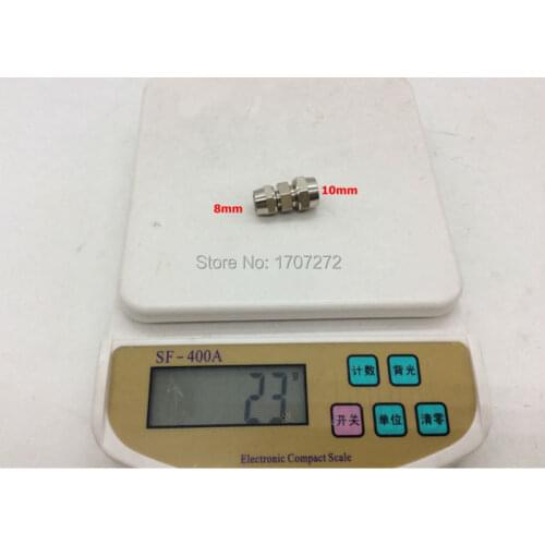 Free shipping copper fitting,8mm Reducing 10mm Fast twist joint plate wear plate, copper gas type Fitting, brass fitting