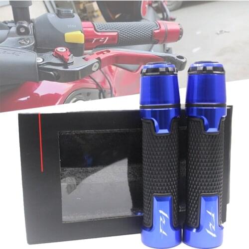 For Yamaha FZ1 FAZER 2001-2015 2002 2003 2004 7/8'' 22mm Motorcycle knobs Anti-Skid scooter Handle ends Grips Bar Hand Handlebar