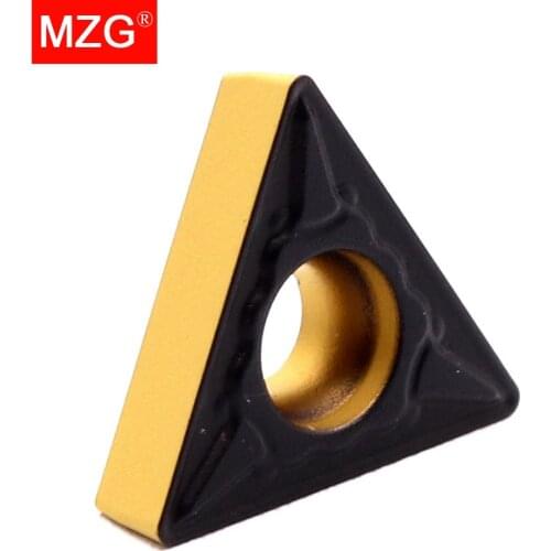 MZG 10PCS TCMT ZC32 Steel Turning Boring Cutting CNC PVD Lathe Machining Solid CVD Coated Carbide Inserts