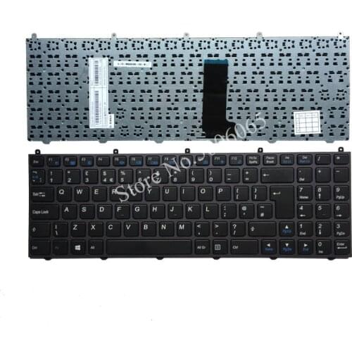 New UK Keyboard FOR HASEE DNS Clevo K610C K650D k590C K570N laptop keyboard