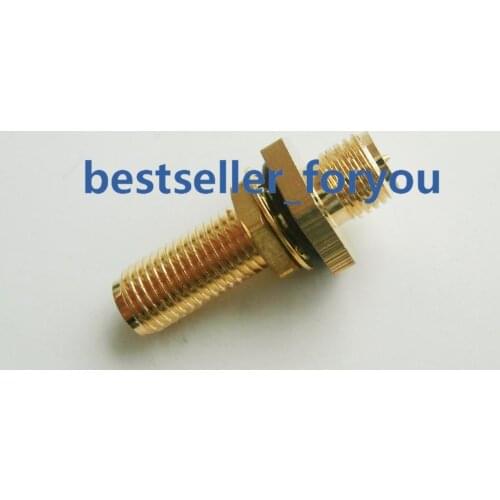 5Pcs SMA female to RPSMA RP-SMA jack nut bulkhead RF adapter connector