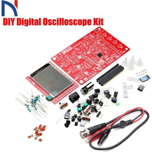 Dso138 2.4" Tft Handheld Pocket-size Digital Oscilloscope Kit Diy Parts Smd Soldered Electronic Learning Set
