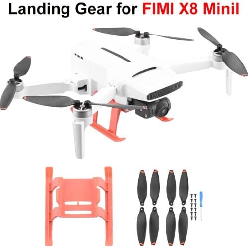 Landing Gear for FIMI X8 MINI Increase Landing Gear Propeller Guard Increase Protector Replacement Paddle Drone Accessories