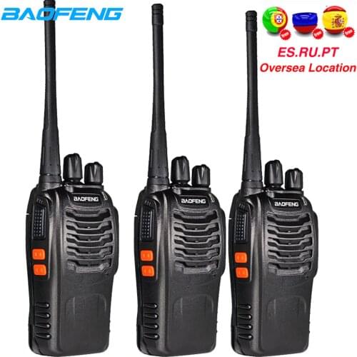 3pcs Baofeng 888S Walkie Talkie 6km CB Ham Radio bf-888s 5W Two Way Radio Car FM Transceiver bf888s Toy Interphone Comunicador