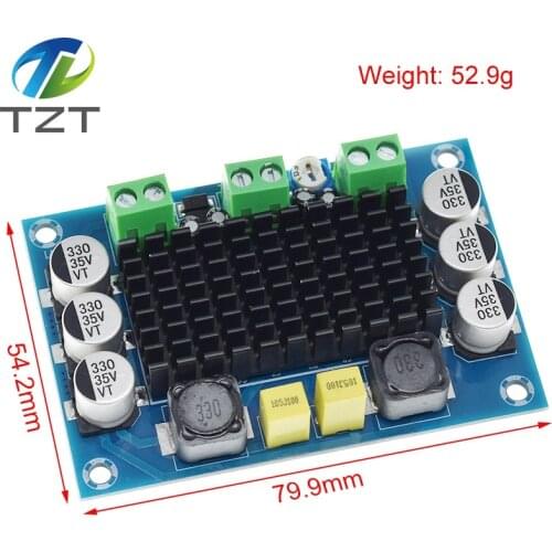 TPA3116 D2 TPA3116DA DC 12V 24V 100W Mono Channel Digital Power Audio Amplifier Board TPA3116D2 Large Capacity Board