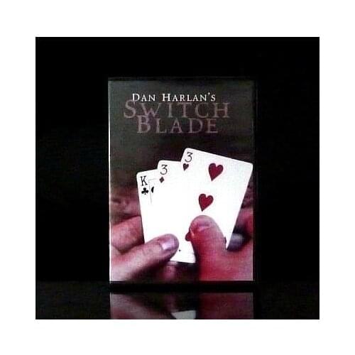 Switchblade (Gimmick And DVD) By Dan Harlan Magic Trick,Accessories,Card,For Professional Magicians Close-Up,Illusions Magia Toy