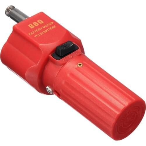 USB Battery Barbecue Rotisserie Rotator BBQ Grill Motor Roast Bracket Holder