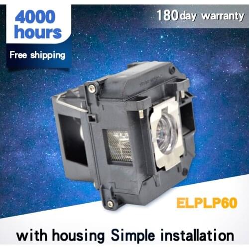 High Quality Projector Lamp ELPLP60 V13H010L60 For Eps0n 425Wi 430i 435Wi EB-900 EB-905 420 425W 905 92 93+ 93 95 96W H383 H383A