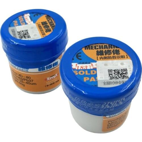 Original MECHANIC XG-80 soldering Paste Flux Solder tin Sn63/Pb37 For Hakko 936/ts100 852D++ Soldering Iron Circuit Board SMT