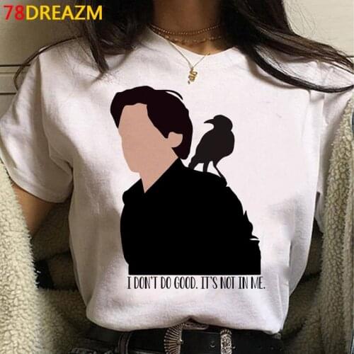 The Vampire Diaries tshirt women japanese harajuku kawaii plus size kawaii ulzzang t-shirt tshirt vintage