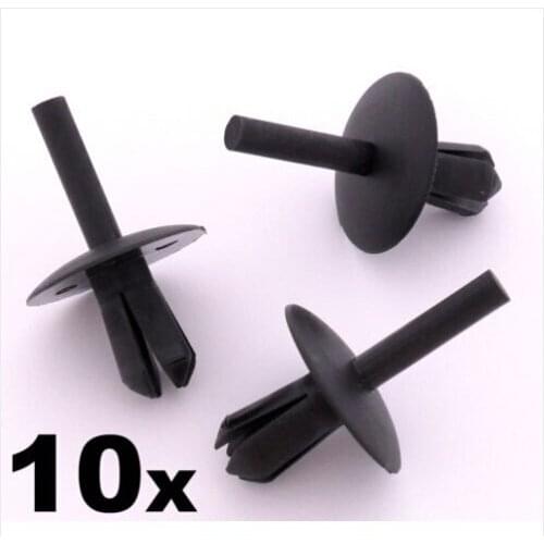 10x For Iveco Kunststoffverkleidung Clips- Niete fur stobstange,schilde,schutz,rad