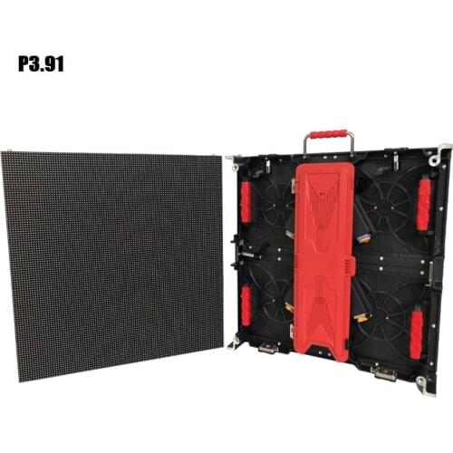 128*128dots Outdoor P3.91 500x500mm SMD1921 RGB LED Display Screen Die Cast Aluminum Cabinet Led Video Wall For Rental