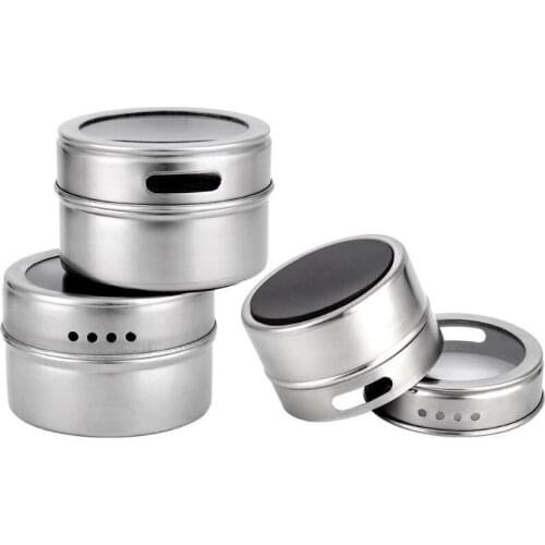 300pcs/lot Magical magnetic Stainless steel sauce pot seasoning bottle pepper jar Free Shipping LX2576