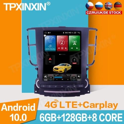 For Eulogize TL Android 10.0 6+128GB Car GPS Navigation Head unit Multimedia player Auto Radio Tape Recorder Touch screen