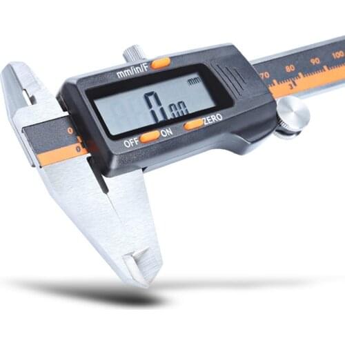 Stainless steel digital vernier caliper with fraction display digital caliper electronic caliper 0-150mm 0-150mm