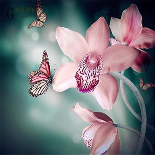 Butterfly gift 5d diamond painting full drill square diamond embroidery Cross stitch pictures of rhinestones Wedding decoration