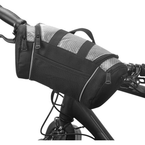 Mountain Bike Front Top Tube Bag Handlebar Cycling Pouch Bicycle Bycicle Tool Bag Pannier Handbag Shoulder Bag