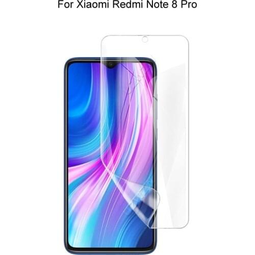 For Xiaomi Redmi Note 8 Pro Full Cover Soft Hydrogel Film Screen Protector