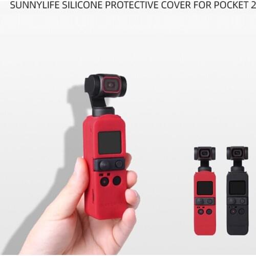 Soft Silicone Case Protective Cover Skin Shell For DJI Osmo Pocket Gimble Accessories Camera Handle Handheld Gimbal Stabilizer