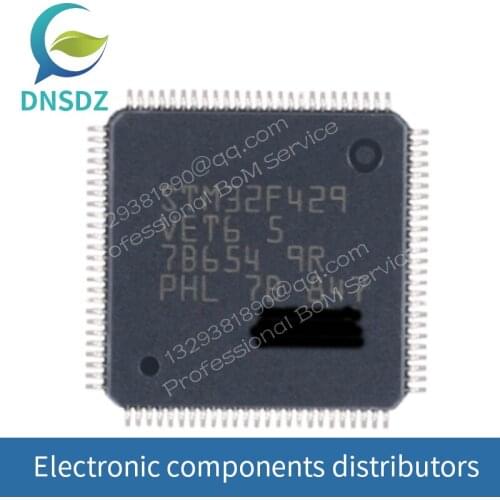 STM32F429VET6 STM32F429 LQFP-100 arm cortex-m4 32-BIT Microcontroller 100%New 1Pcs