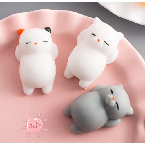 Squishy Animal Antistress Toys Slimy Squeeze Toys Cute Antistress Ball Abreact Soft Sticky Stress Relief Funny Toys For Children