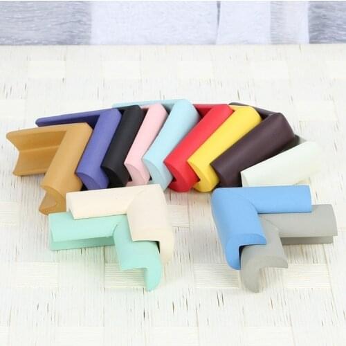 8Pcs/lot 60*60mm Children Protection Corner Soft Table Desk Children Safety Corner Baby Safety Edge Guards
