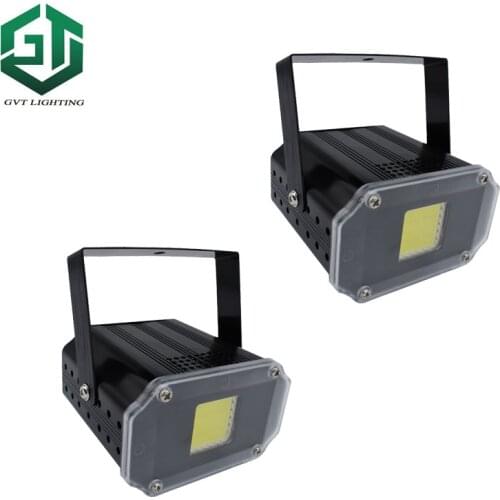 2pcs New arrival 20W mini integrated high-power strobe light super bright dj Stroboscope party lights stage strobe effects light