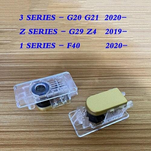 2X LED Car Door Projector Welcome Logo Courtesy Light For BMW 3 8 Series G20 G21 G29 G02 G07 Z4 M4 M8 X7 320i 320Li 325i 325Li