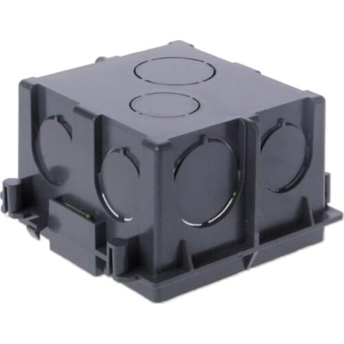 86-Type PVC Junction Box Wall Mount Cassette For Switch Socket Base F2TE