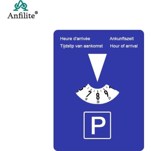 Vehicle Car Parking Disc Timer Clock Arrival Time Display Plastic Disc Parking Time Tools Portable Car Parking Timer Clock