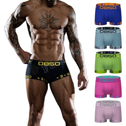 Men Boxer Underwear Cueca Masculina Boxers Mesh Breathable Comfortable Underpants Calzoncillo Men Boxer Shorts Male Panties