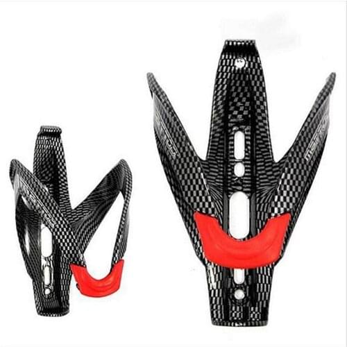 Water Bottle Holder V-Shape Carbon Fiber MTB/road Bicycle Water Bottle Holder Cage Bottle Holder Cup Holder Bike Accessories