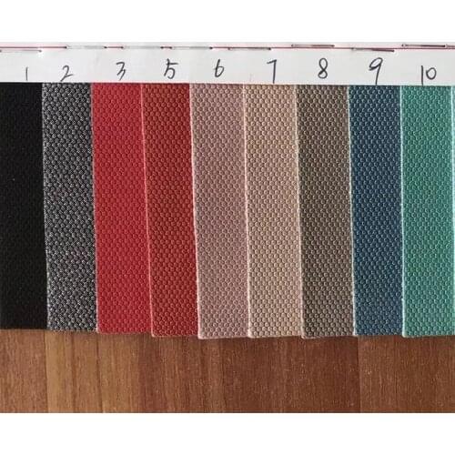 Hotsale synthetic PU Small grain embossing glitter leather material