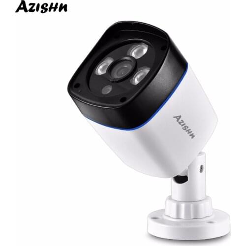 AZISHN Outdoor 48V POE IP Camera 3MP 5MP HD Night Vision Security Waterproof Video Surveillance Network Bullet CCTV Camera