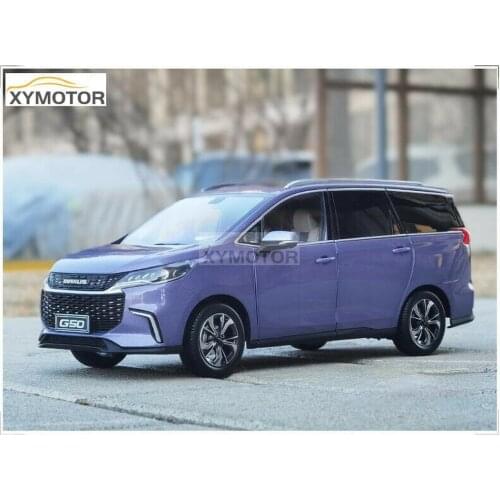 1/18 For MAXUS G50 MPV 2019 diecast car model vehicle Kids Gift Collection ornament Display Blue Metal,Plastic,Rubber