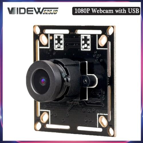 Original HD Camera CMOS Sensor 1080p USB Camera for Computer Compatible Camera Module with Driver Board Night Vision live stream