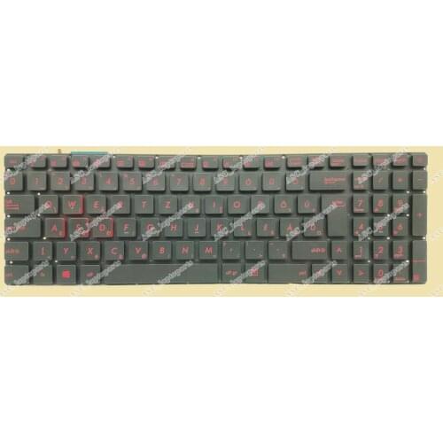 New Hungarian Magyar Billentyűzet HU HG Keyboard For ASUS G551 G551J G551JB G551JK G551JM G551JW G551JX Red Printing, BACKLIT