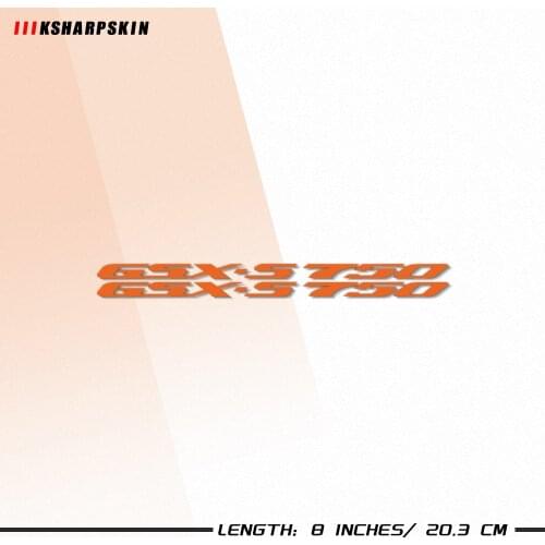 New motorcycle bicycle fuel tank sticker wheel helmet MOTO waterproof reflective logo for SUZUKI GSX-S750 GSXS750