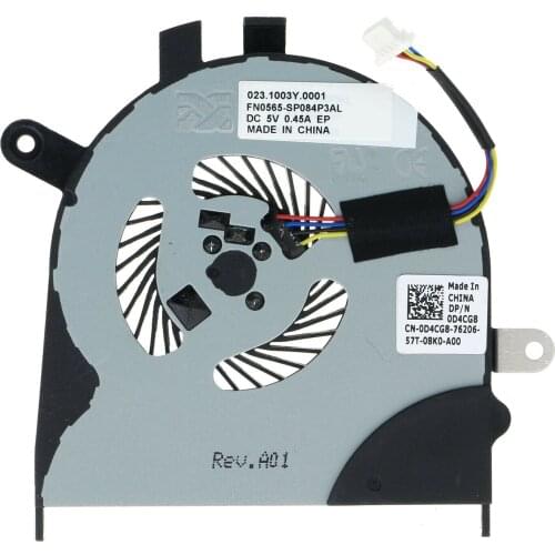 JIANGLUN NEW D4CG8 CPU Cooling Fan For Dell Inspiron 13 7353 7359 7453 P57G i7353 i7359