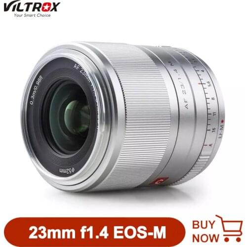 Viltrox 23mm f1.4 STM EF-M mount Auto focus APS-C Prime Lens for Canon EOS M Cameras M5 M6I Mark II M100 M50 M200 M3 M10 M6