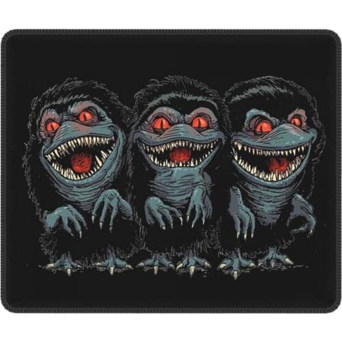 Critters Vintage Mouse Pad Gremlins Gizmo Mogwai 80s Movies Non-Slip Soft Mat Natural Rubber Gamer Computer Laptop Pad