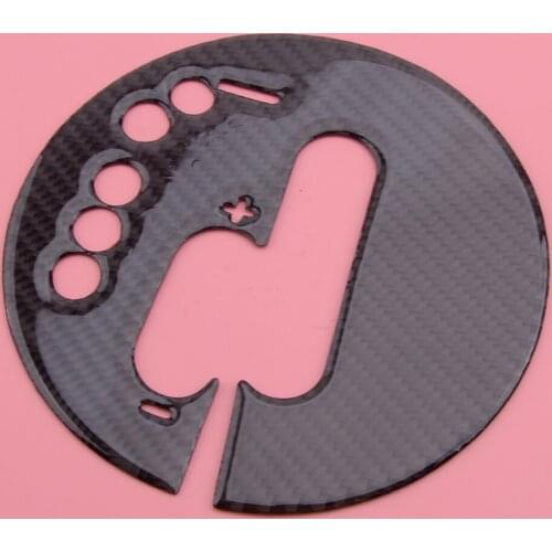 Carbon Fiber Interior Gear Shift Box Panel Cover Trim Decor Fit for Nissan 370Z Z34 2009 2010 2011 2012 2013 2014 2015 2016-2020