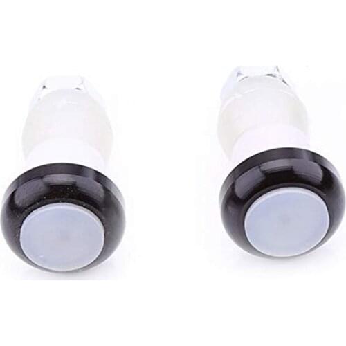 2PCS/SET Battery Powered Bicycle Handlebar Light Bike Signal Lamp Cycling LED Bar End Plugs Indicator Safety Lights