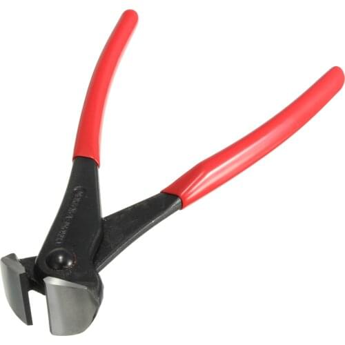 8inch/200mm Vanadium Cutting Pliers End Cutter Chrome Steel Red Plastic Fixers Pincers Nail Clipper Multitool Nippers