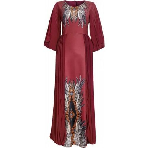 African Dresses For Women Women Fashion Clothing Dashiki Long Dress Spring Autumn Elegant Maxi Dress African Wear Abaya