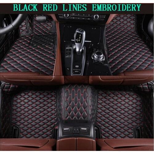 Auto Floor Mats For Kia Sportage KX5 2016 2017 Foot Carpets Car Step High Quality Brand New Embroidery Leather Mats